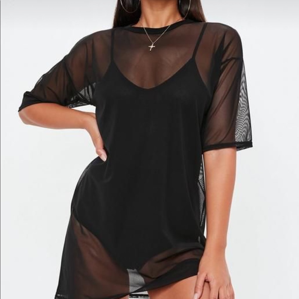 Rave Mesh Oversized Tshirt